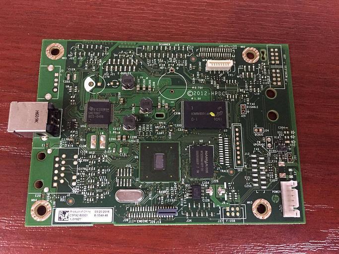 Плата форматера (не сетевая) HP LJ M402d (C5F92-60002/C5F92-60001) OEM фото 1