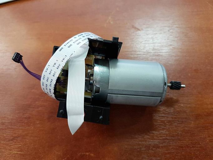 Главный мотор HP LJ M125/M127 (RM2-7386/RM2-7387/RL2-0396) OEM фото 1