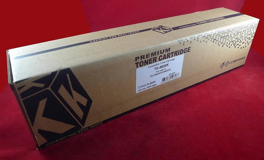 Тонер-картридж для Kyocera FS-C8600DN/C8650DN TK-8600K black ELP Imaging® фото 1