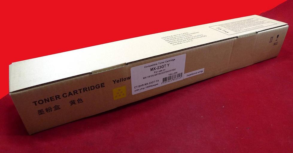 Тонер-картридж Sharp MX 1810/2010/2310/3110U (MX-23GTYA) yellow 10K ELP Imaging® фото 1