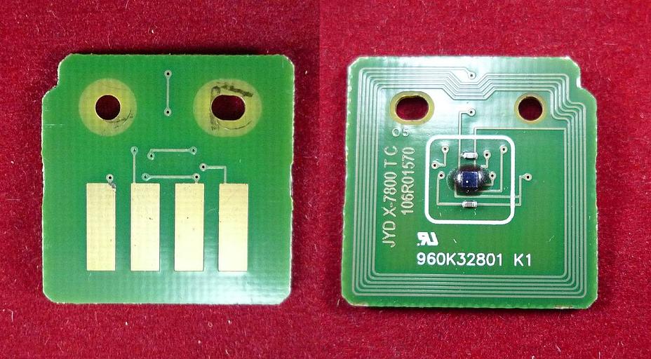 Чип Xerox Phaser 7800 (106R01570) Cyan, 17.2K ELP Imaging® фото 1