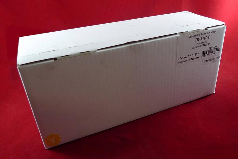 Тонер-картридж для Kyocera Ecosys P7040cdn TK-5160Y yellow 12K ELP Imaging® фото 1