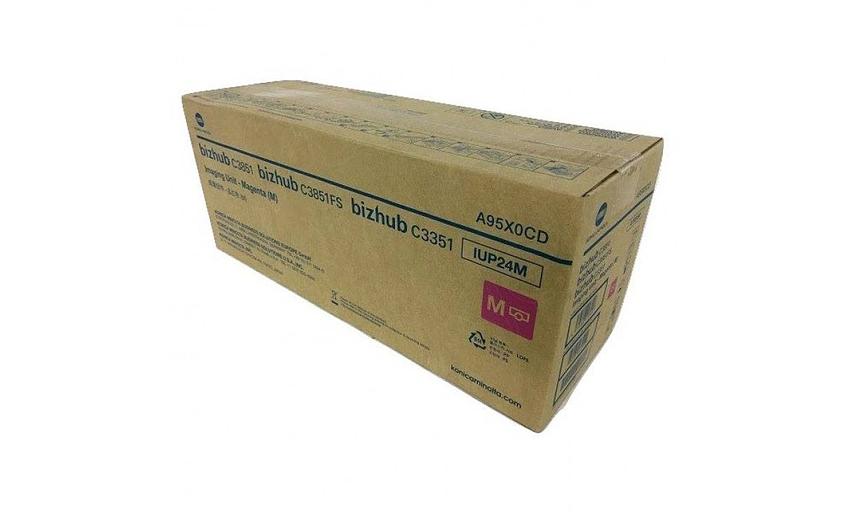 Блок барабана Konica-Minolta bizhub C3351/C3851 красный IUP-24M A95X0CD фото 1