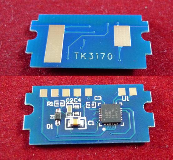 Чип для Kyocera Ecosys P3050dn/P3055dn/P3060dn/P3150dn//P3155dn/P3160dn (TK-3170) 15.5K ELP Imaging® фото 1