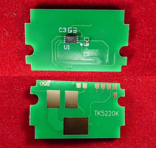 Чип для Kyocera Ecosys P5021cdn/M5521cdn (TK-5220K) Black, 1.2K ELP Imaging® фото 1