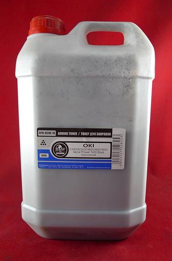 Тонер OKI C301/321/810/830/8600/8800/5800/5750/C3300/5500/9600/9650 Black (кан. 1кг) B&W Premium фас.Россия фото 1