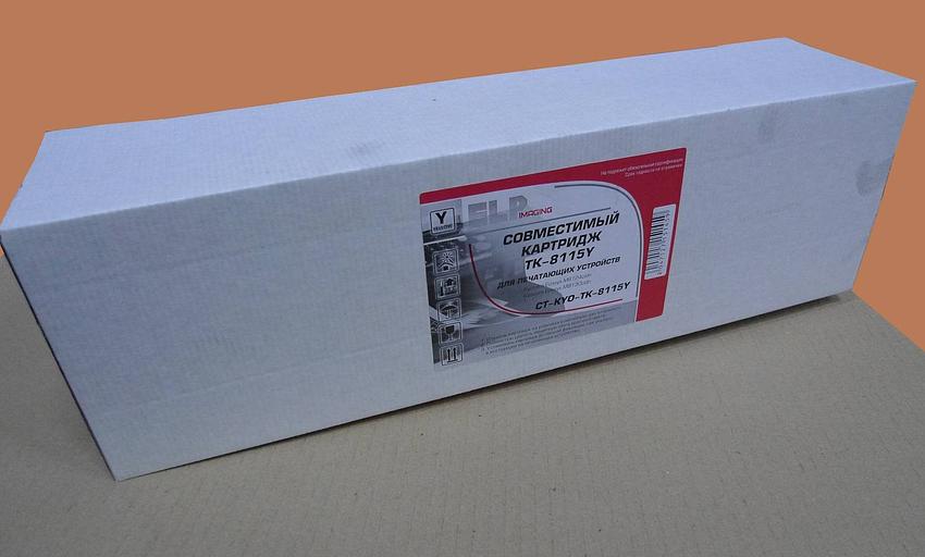 Тонер-картридж для Kyocera Ecosys M8124cidn/M8130cidn TK-8115Y yellow 6K ELP Imaging® фото 1