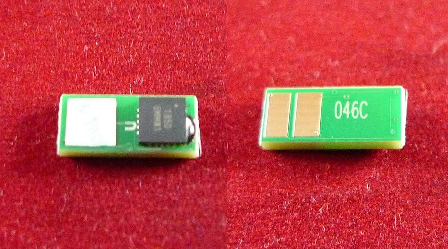 Чип Canon i-SENSYS LBP653Cdw/654Cx/732Cdw/734Cdw/735Cx (1249C002) Cyan, 2.3K ELP Imaging® фото 1