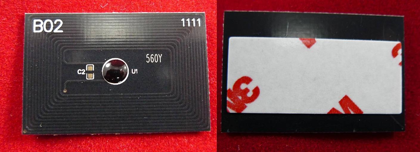 Чип для Kyocera FS-C5300dn/5350dn (TK-560Y) Yellow, 10K ELP Imaging® фото 1