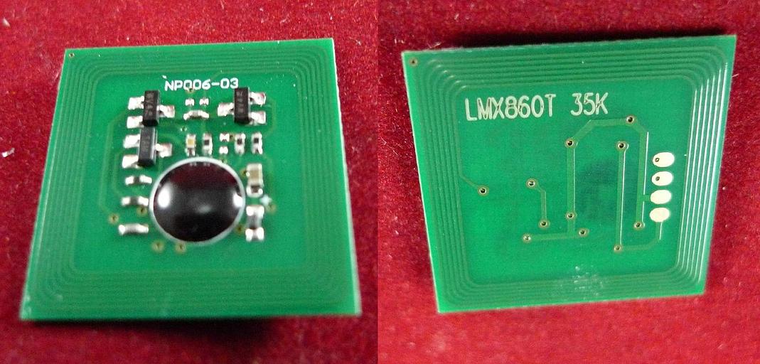 Чип Lexmark X860de/X862de/X864de (X860H21G) Black, 35K ELP Imaging® фото 1