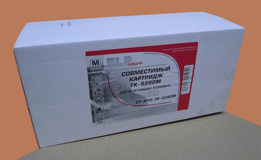 Тонер-картридж для Kyocera Ecosys M6235cidn/M6635cidn/P6235cdn TK-5280M magenta 11K ELP Imaging® фото 1