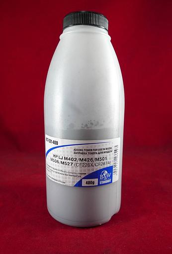 Тонер для картриджей CF226X/CF259X/CF287A (фл. 400г) B&W Standart фас.Россия фото 1