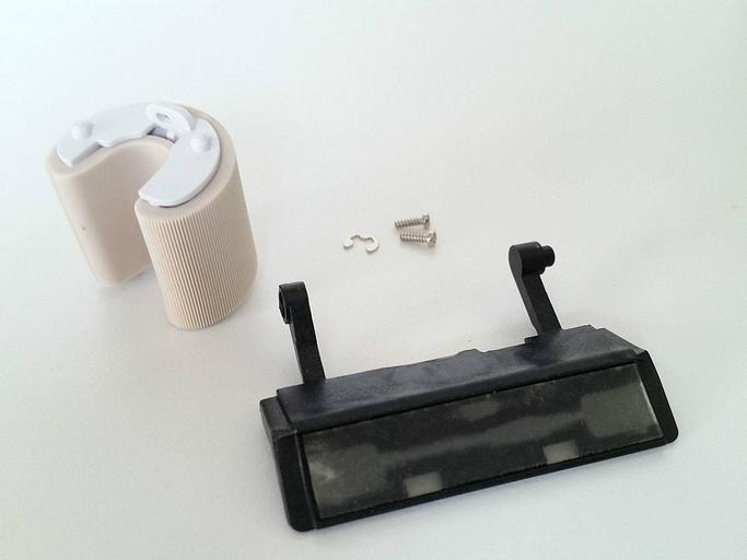 Набор ролик + площадка обходного лотка Lexmark MS31x/41x/510/610/MX310/410/61x (40X8295) фото 1