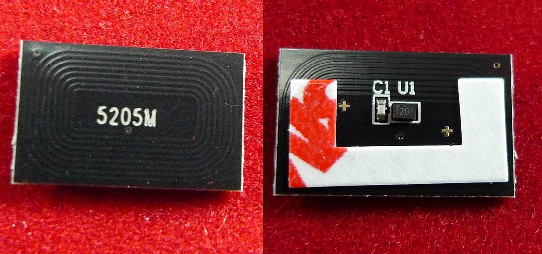 Чип для Kyocera TASKalfa 356ci (TK-5205M) Magenta, 12K ELP Imaging® фото 1