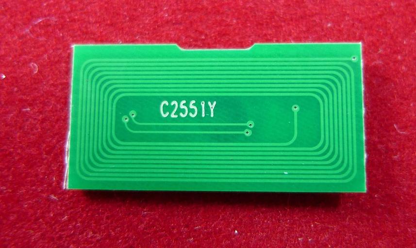 Чип Ricoh MP C2051/C2551 (842466/842062/841507) Yellow, 9.5K ELP Imaging® фото 2