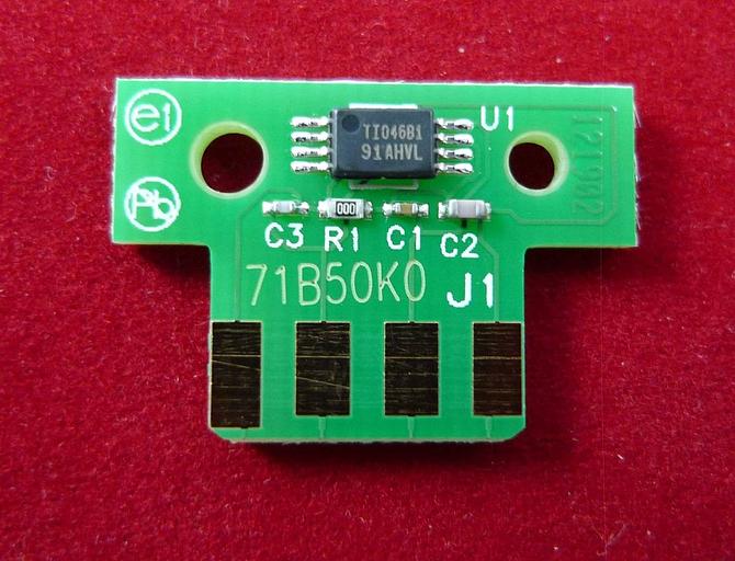 Чип Lexmark CS317/CS417CS/517/CX317/CX417/CX517 (71B50K0) Black, 3K High Quality ELP Imaging® фото 1