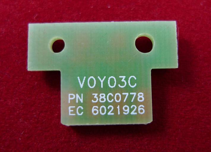 Чип Lexmark CS417CS/517/CX417/CX517 (71B5HC0) Cyan, 3.5K High Quality ELP Imaging® фото 2