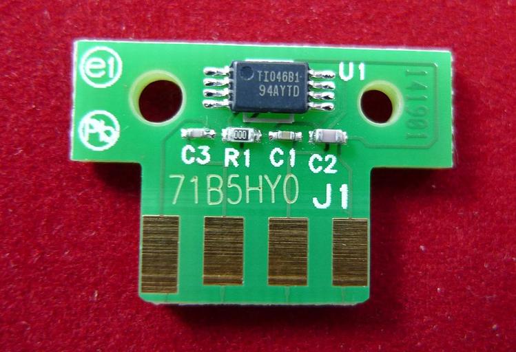 Чип Lexmark CS417CS/517/CX417/CX517 (71B5HY0) Yellow, 3.5K High Quality ELP Imaging® фото 1