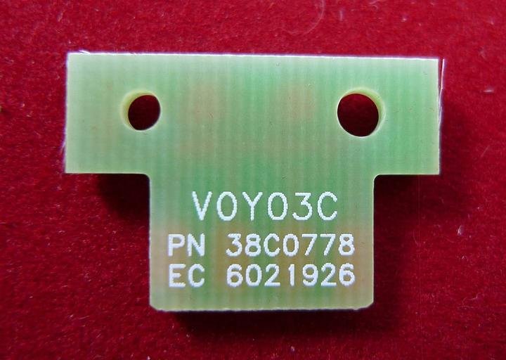 Чип Lexmark CS417CS/517/CX417/CX517 (71B5HY0) Yellow, 3.5K High Quality ELP Imaging® фото 2