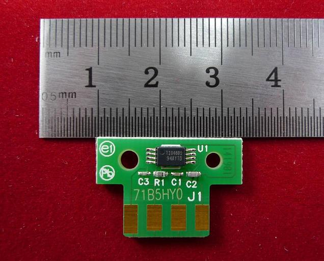 Чип Lexmark CS417CS/517/CX417/CX517 (71B5HY0) Yellow, 3.5K High Quality ELP Imaging® фото 3