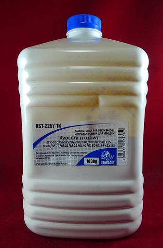 Тонер для Kyocera TK-895/5140/5150/5215/5270/5280/5290/5305/8115/8325 Yellow (Tomo VF03-Y) (кан. 1кг) B&W Standart фото 1