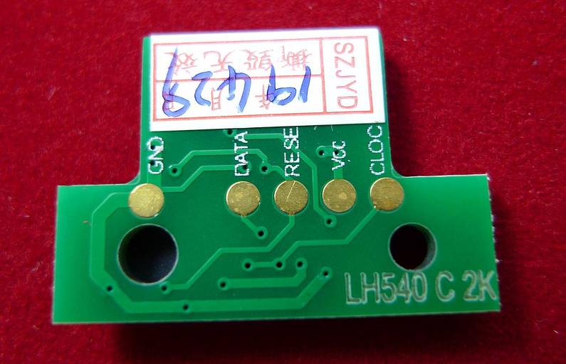 Чип Lexmark C540/C543/C544/C546/X543/X544/X546/X548 (C540H1CG) Cyan, 2K ELP Imaging® фото 2