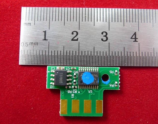 Чип Lexmark C540/C543/C544/C546/X543/X544/X546/X548 (C540H1CG) Cyan, 2K ELP Imaging® фото 3