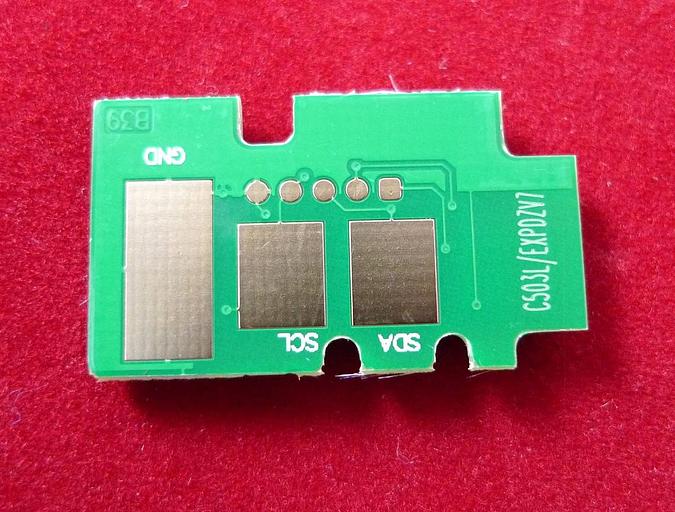 Чип Samsung SL-C3060/C3010 (СLT-C503L) Cyan, 5K ELP Imaging® фото 2