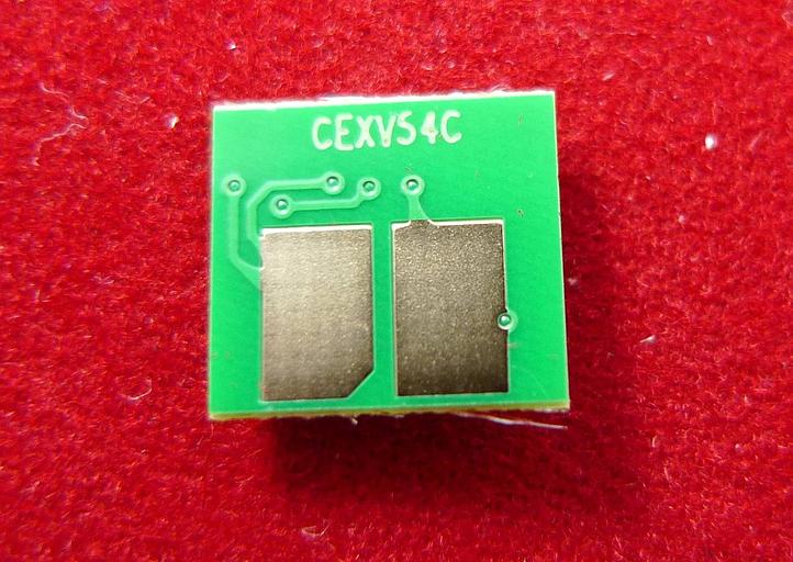 Чип Canon iR C3025/C3025i (C-EXV54C) Cyan, 8.5K ELP Imaging® фото 2