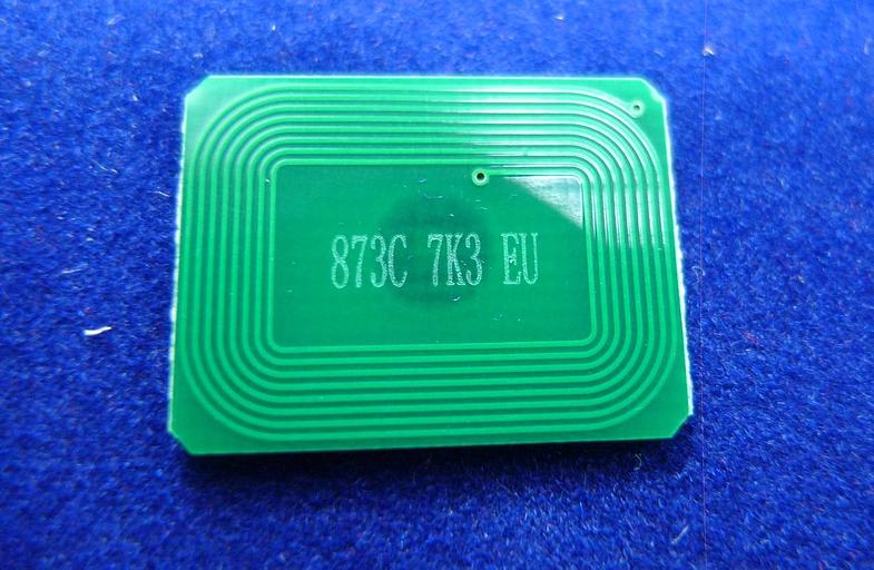 Чип OKI MC853/MC873 (45862839/45862851) Cyan, 7.3K ELP Imaging® фото 2