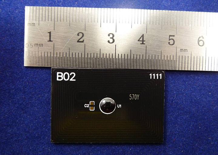 Чип для Kyocera FS-C5400dn, P7035cdn (TK-570Y) Yellow, 12K ELP Imaging® фото 3