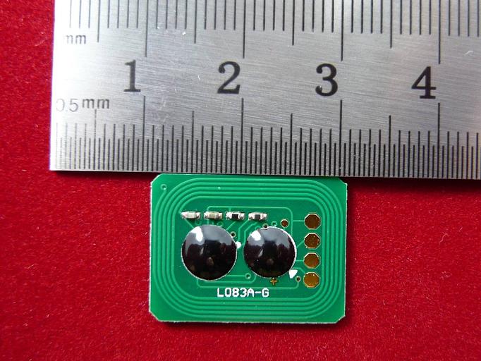 Чип OKI C801/C821 (44643007) Cyan, 7.3K ELP Imaging® фото 3