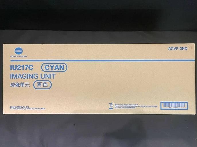 Блок барабана Konica-Minolta bizhub C257i голубой IU-217C ACVF0KD фото 1
