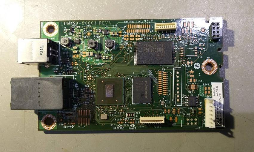 Плата форматера HP CLJ M154nw/M254dn/M254nw (T6B59-60001) OEM фото 1