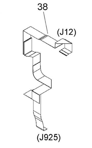 Шлейф сканирующей линейки верхней Canon MF42x/MF44x (FK4-4059) фото 1