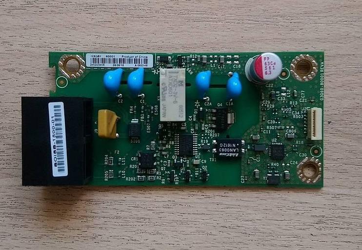 Плата факса HP LJ M132fn/132fw/134fn/227fdw/227fdn/ CLJ M181fw/281fdn/281fdw (G3Q61-60001) OEM фото 1