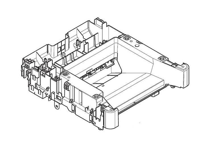 Узел выхода BROTHER MFC-L5700/5800/5900/6700/6800/6900/DCP-L5500/5600/6600 (D008U9001) фото 1