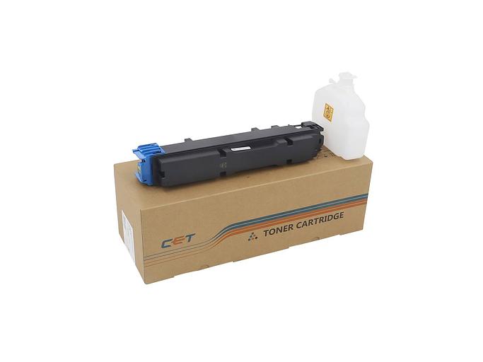 Тонер-картридж для KYOCERA ECOSYS MA4000cifx/4000cix/PA4000cx Cyan (PK210) 110г, 10000 стр. (TK-5380C/1T02Z0CNL0) CET фото 1