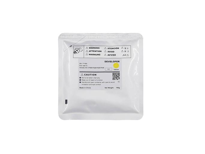 Девелопер для XEROX VersaLink C7000/C7020/C7025/7C030 Yellow (140г, 400000 стр.) CET фото 1