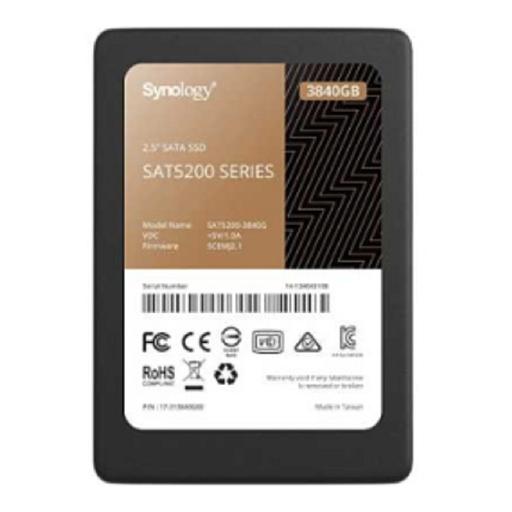 Synology SAT5221-3840G SSD SATA 2,5", 3,84Tb, R530/W500 МБ/с, 6 Гбит/с фото 1