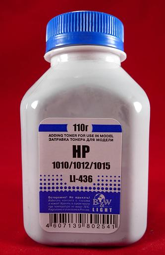 Тонер для картриджей Q2612A/Q2612X, FX-9/FX-10, CRG-703/706 (фл. 100г) B&W Light фас.Россия фото 1