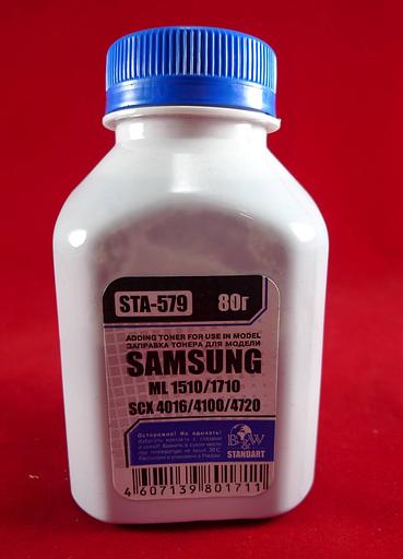 Тонер SAMSUNG ML-1520/1710/1610/2010/SCX 4016/5112/4x20/4100 (фл. 80г) B&W Standart фас.Россия фото 1