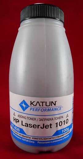 Тонер для картриджей Q2612A/Q2612X, FX-9/FX-10, CRG-703/706 (фл. 100г) Katun фас.России фото 1