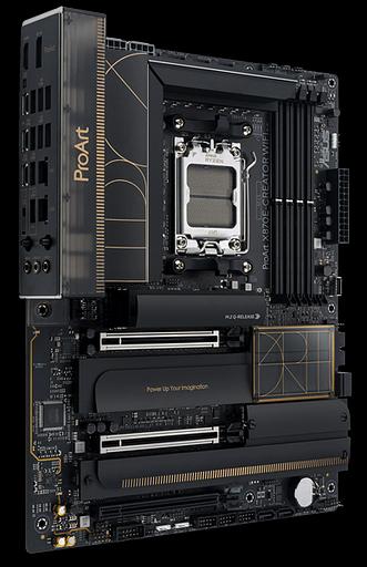 Материнская плата Asus PROART X870E-CREATOR WIFI SocketAM5 AMD X870 4xDDR5 ATX AC`97 8ch(7.1) 1 x 10Gigabit + 1 x 2.5Gigabit RAID+HDMI+DP фото 5