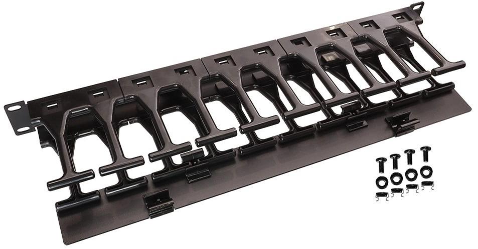Кабельный органайзер Lanmaster LAN-ORG-PF/S-1U пальцы 1U шир.:19" глуб.:106мм фото 2