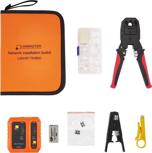 Набор инструментов Lanmaster СКС Basic LAN-NT-TK/BSC для инсталлятора фото 2