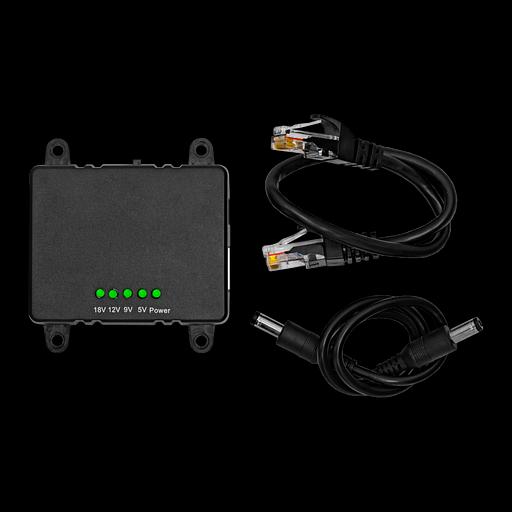 1-портовый сплиттер PS-250-1 PoE 802.3af/802.3at 10/100/1000Mbps, 5В/3А, 9В/2.5А, 12В/2.5А, 18В/1.6А фото 4