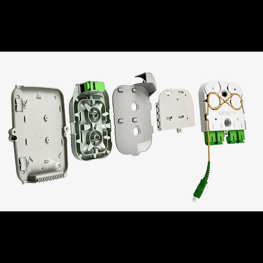 Коробка оптическая распределительная этажная до 16 абонентов, KSC LIGHT PON фото 9