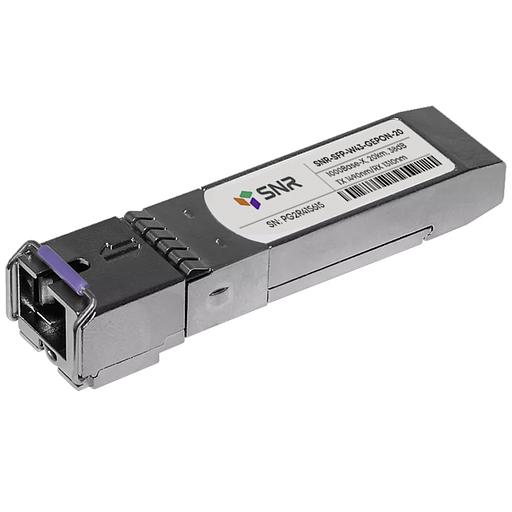 Модуль SFP WDM GEPON, дальность до 20км (32dB), Tx/Rx: 1490/1310нм фото 1