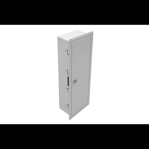 Универсальный настенный шкаф, встраиваемый, монтажная площадка, 4 рейки DIN 35 (21 место) фото 1